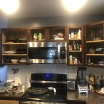 Refinished cabinets